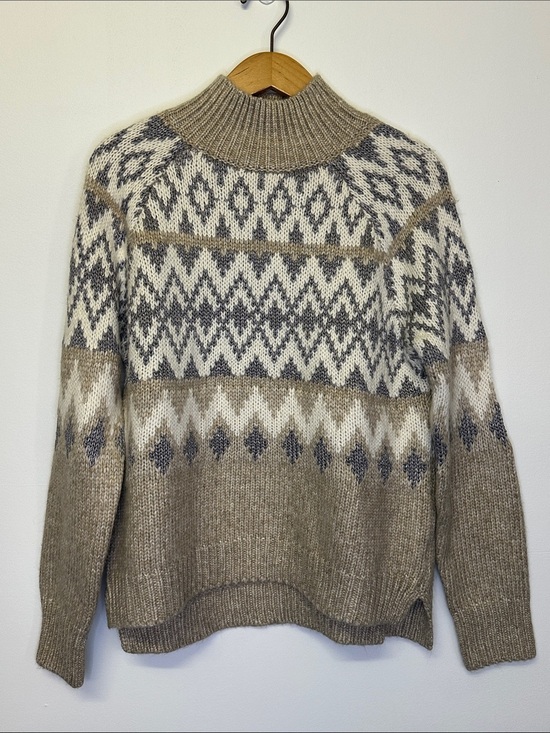 Lucky Brand Tops - Lucky Brand Fair Isle mock neck Sweater